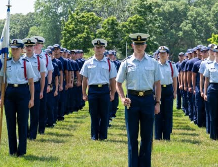 Cadets in formation